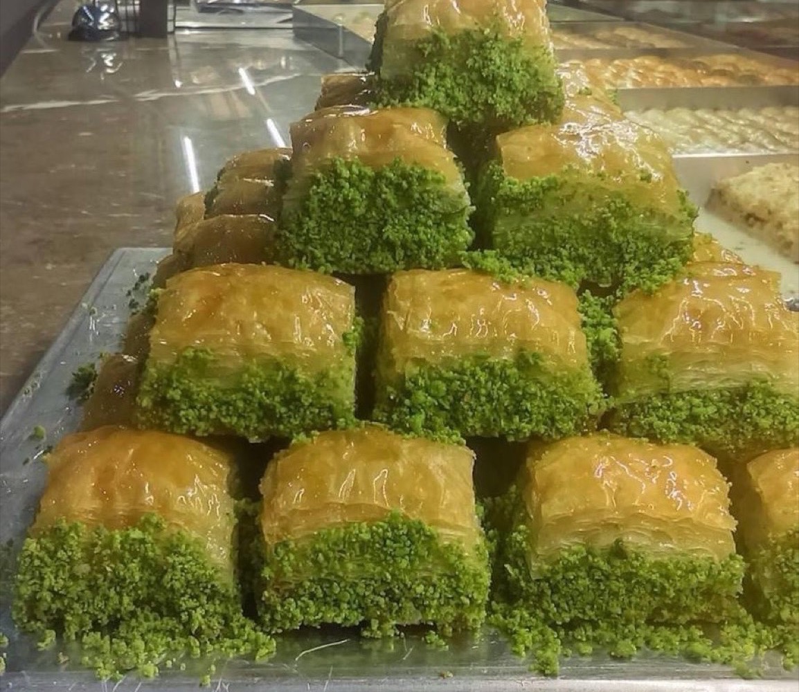 Pistachio baklava