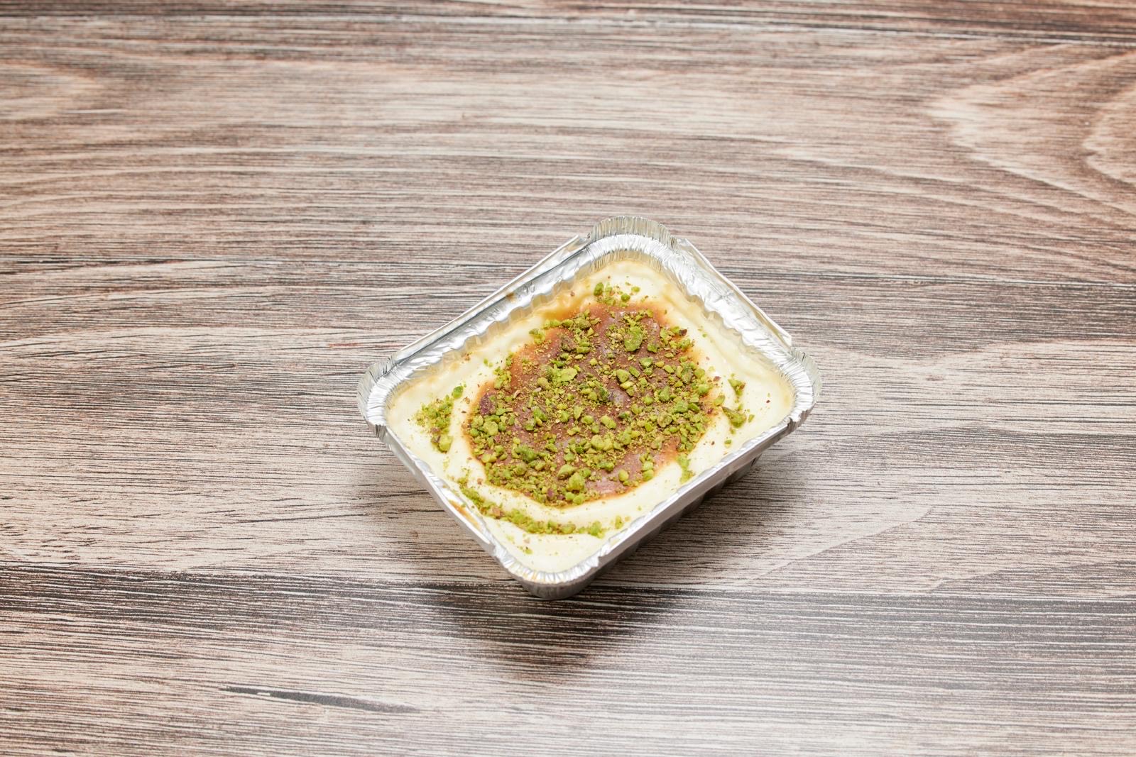 Turkish oven-baked rice pudding sütlaç